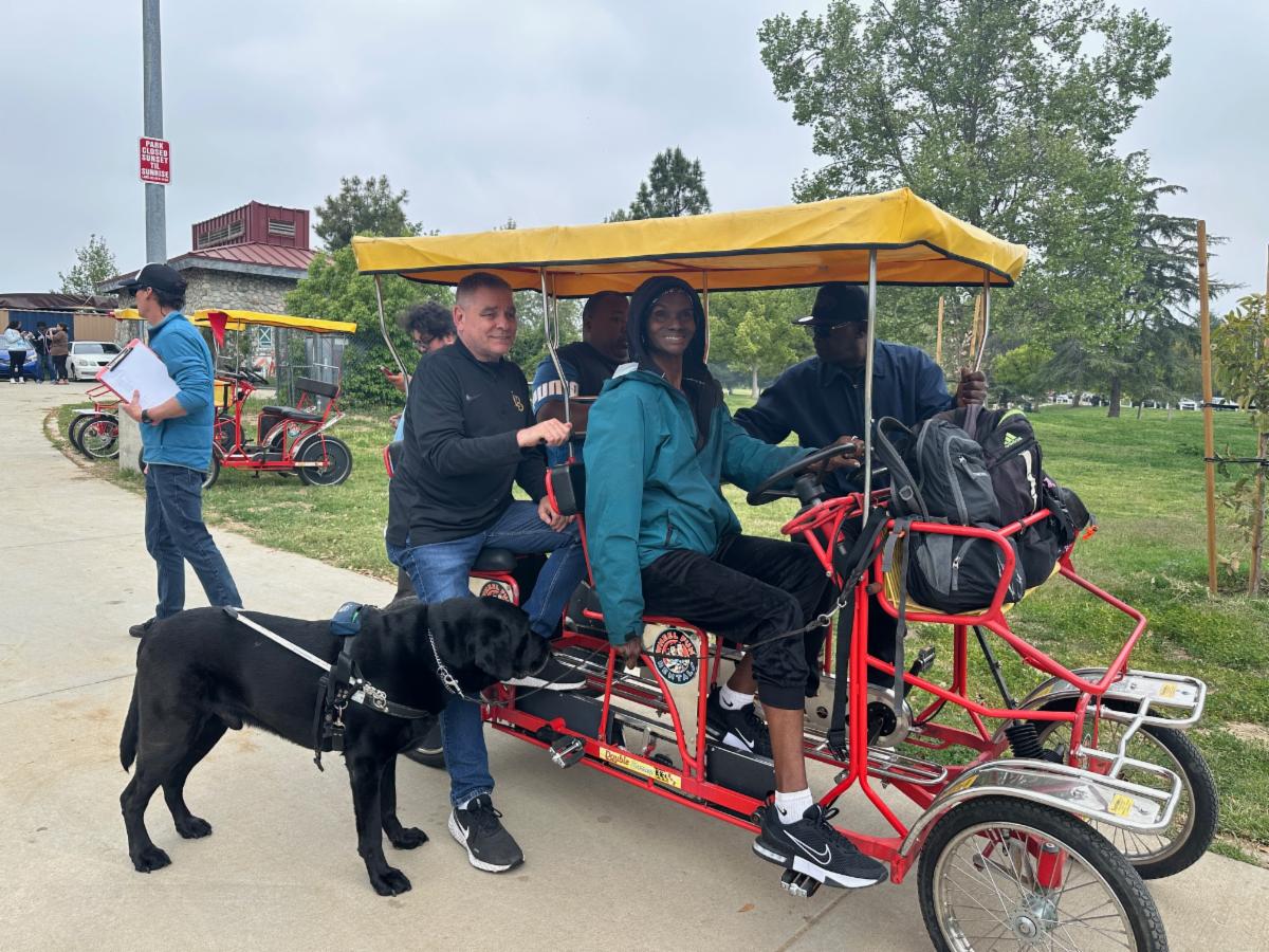 Surrey Biking with Hearts for Sight Foundation